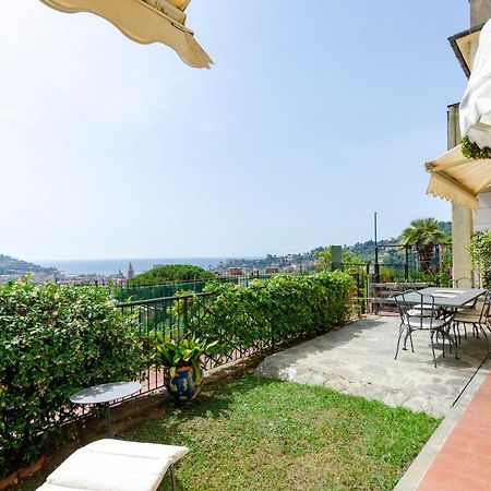 Joivy Inviting Flat With Garden And Sea View In Rapallo 라팔로 외부 사진