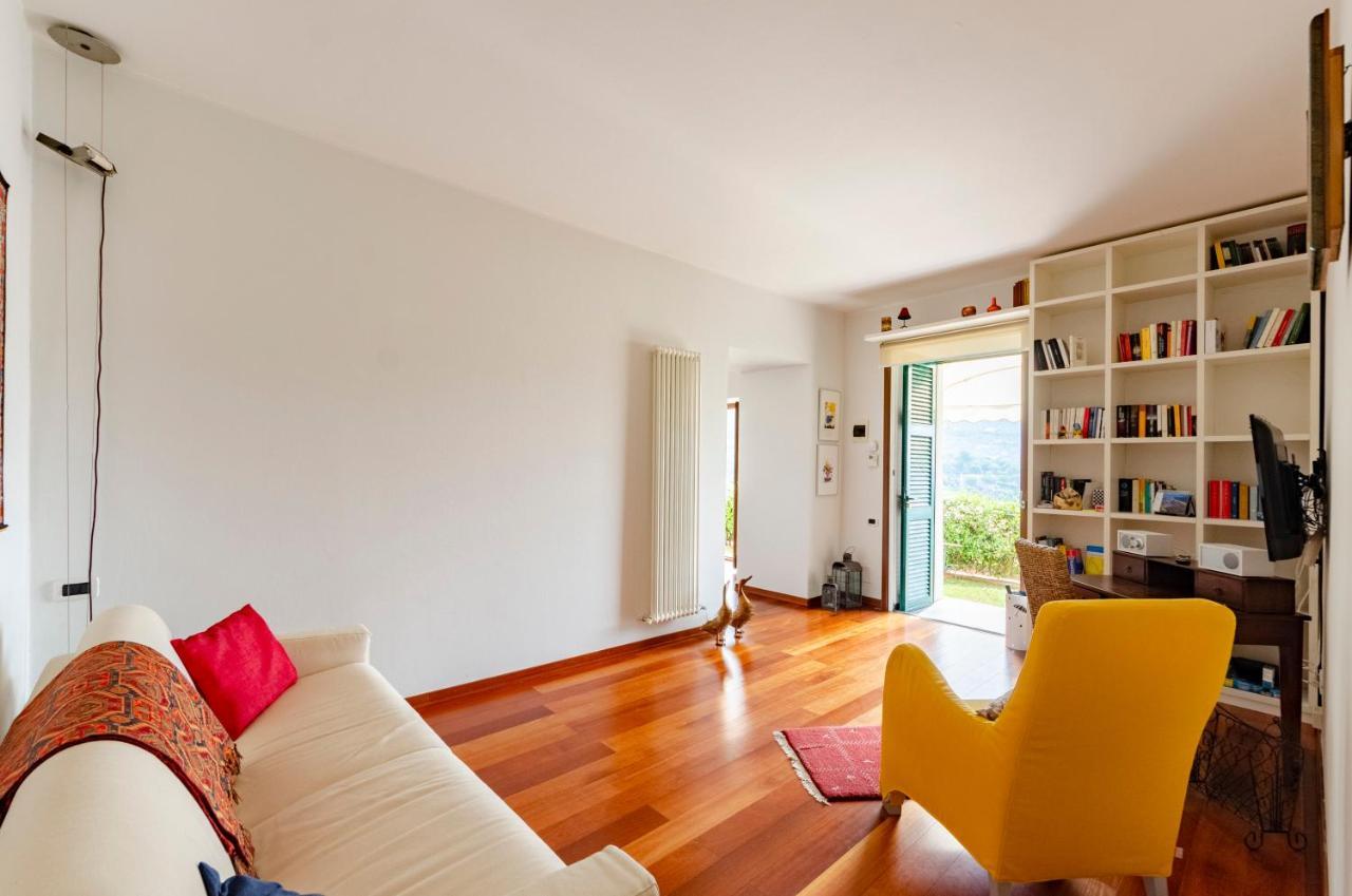 Joivy Inviting Flat With Garden And Sea View In Rapallo 라팔로 외부 사진