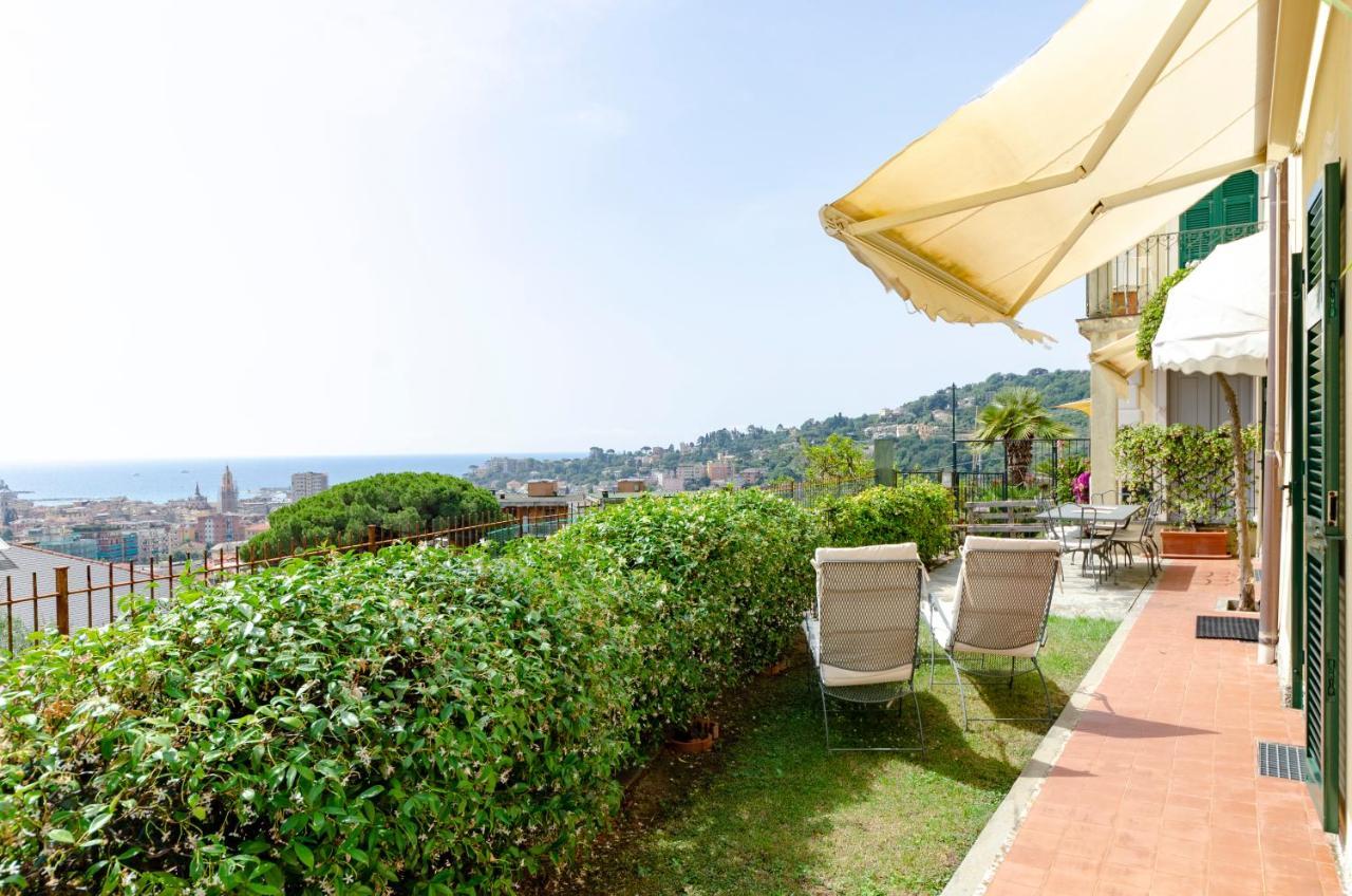 Joivy Inviting Flat With Garden And Sea View In Rapallo 라팔로 외부 사진
