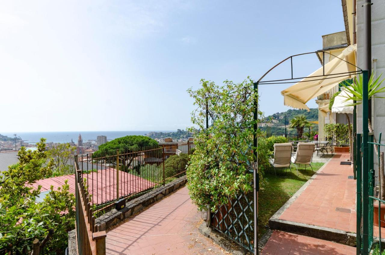 Joivy Inviting Flat With Garden And Sea View In Rapallo 라팔로 외부 사진